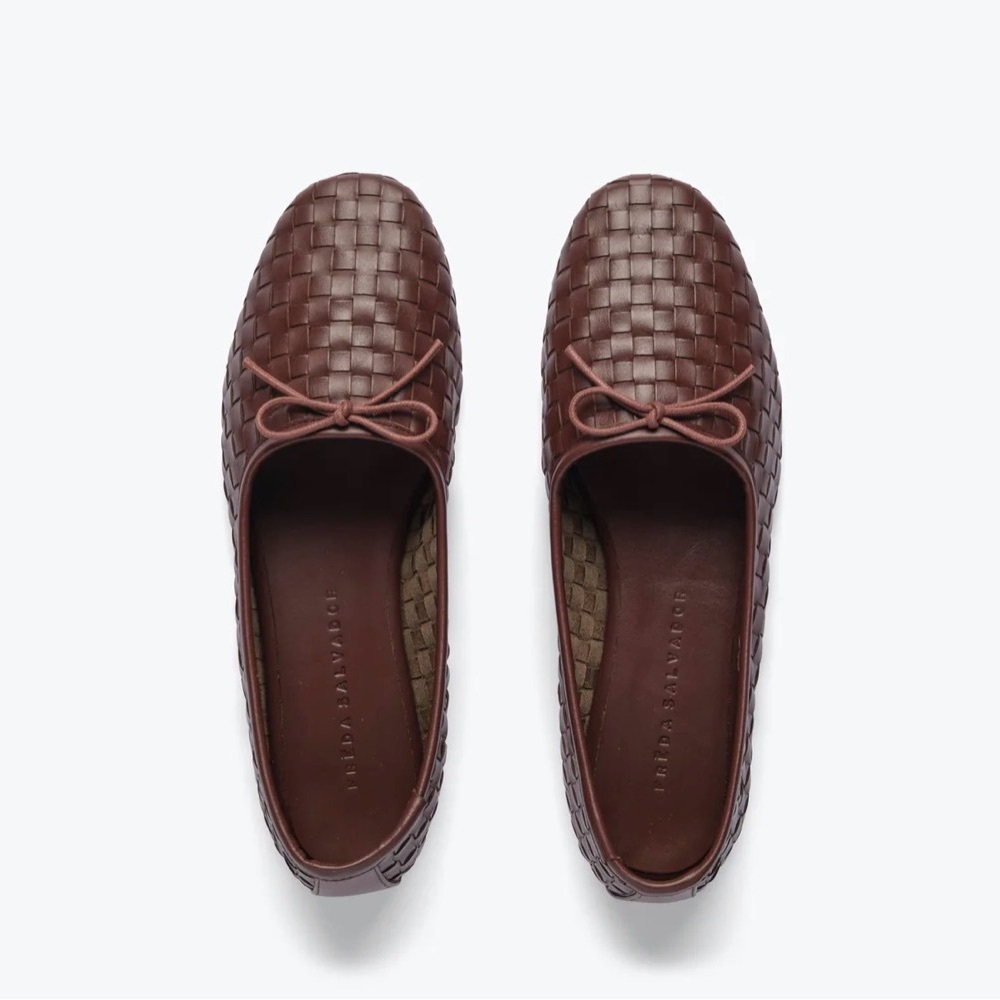 Freda Salvador Roma Round Toe Ballet Flat